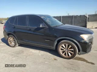 2016 BMW X3 sDrive28i with VIN 5UXWZ7C50G0M83790, listed as a Copart auction lot 49146635 with 201,172 mi miles and Clean Title. Bid and sale history available at DreamBid. Image 4.