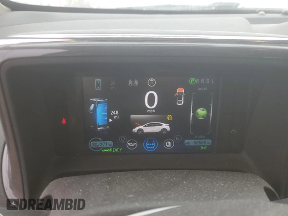 2012 Chevrolet Volt with VIN 1G1RD6E49CU105779, listed as a Copart auction lot 54863865 with 58,585 mi miles and Clean Title. Bid and sale history available at carsss.com. Image 9.