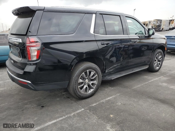 2022 Chevrolet Tahoe LT with VIN 1GNSCNKD6NR354144, listed as a Copart auction lot 76732424 with 32,117 mi miles and Salvage Title. Bid and sale history available at carsss.com. Image 3.