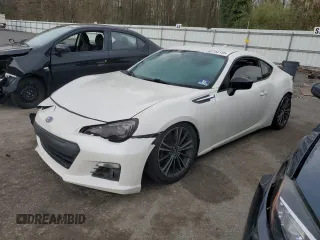 2013 Subaru BRZ Limited with VIN JF1ZCAC15D1610670, listed as a Copart auction lot 52752155 with 0 mi miles and Salvage Title. Bid and sale history available at carsss.com. Image 1.