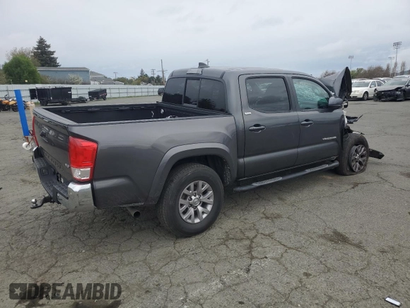 2017 Toyota Tacoma SR5 with VIN 3TMAZ5CNXHM046474, listed as a Copart auction lot 47811625 with 65,506 mi miles and Salvage Title. Bid and sale history available at DreamBid. Image 3.