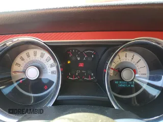 2012 Ford Mustang V6 with VIN 1ZVBP8EM9C5283128, listed as a Copart auction lot 48575425 with 149,401 mi miles and Salvage Title. Bid and sale history available at carsss.com. Image 9.