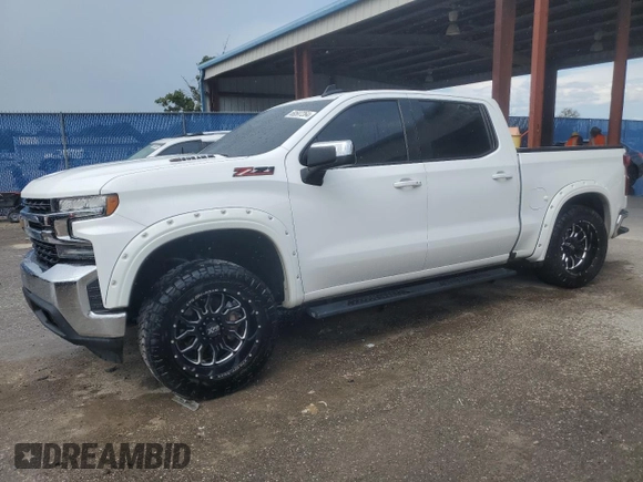 2020 Chevrolet Silverado 1500 LT with VIN 3GCPWCET0LG421797, listed as a Copart auction lot 69507264 with 72,047 mi miles and Non Repairable. Bid and sale history available at DreamBid. Image 1.