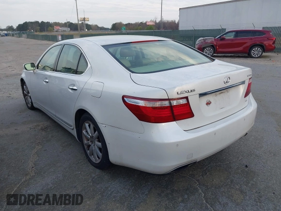 2009 Lexus LS 460 с VIN JTHCL46F095002661, выставлен на аукционе IAAI как лот 41873060 с пробегом 260 882 миль миль и . История ставок и продаж доступна на DreamBid. Изображение 3.