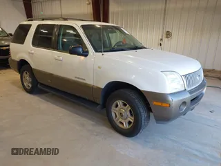 2002 Mercury Mountaineer with VIN 4M2ZU86E32ZJ23992, listed as a IAAI auction lot 41410337 with 231,739 mi miles and . Bid and sale history available at DreamBid. Image 1.