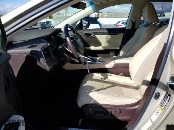 2019 Lexus RX 350L Premium with VIN JTJGZKCAXK2012648, listed as a Copart auction lot 44417555 with 27,464 mi miles and Salvage title. Bid and sale history available at DreamBid. Image 7.