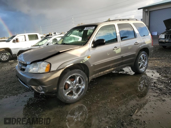 2001 Mazda Tribute LX with VIN 4F2CU08141KM64641, listed as a Copart auction lot 78269324 with 175,438 mi miles and Salvage Title. Bid and sale history available at DreamBid. Image 1.