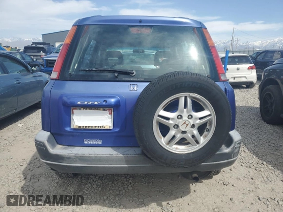 2001 Honda CR-V EX with VIN JHLRD18681C025189, listed as a Copart auction lot 52950595 with 194,277 mi miles and Clean Title. Bid and sale history available at carsss.com. Image 6.