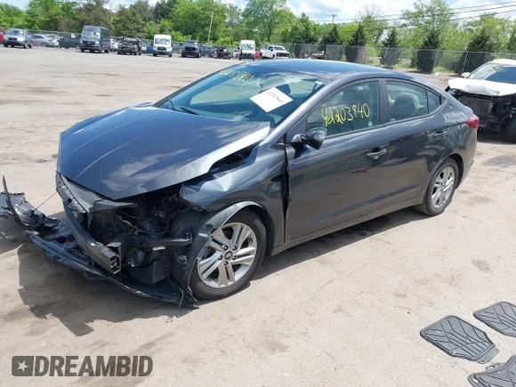 2020 Hyundai Elantra SEL with VIN 5NPD84LF9LH614568, listed as a IAAI auction lot 42203840 with 70,832 mi miles and . Bid and sale history available at DreamBid. Image 2.