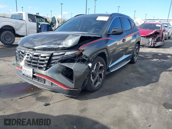 2023 Hyundai Tucson SEL with VIN 5NMJF3AE6PH170825, listed as a IAAI auction lot 41686104 with 67,715 mi miles. Bid and sale history available at carsss.com. Image 17.