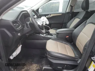 2021 Ford Escape Titanium Hybrid with VIN 1FMCU9DZ5MUB33023, listed as a Copart auction lot 42180155 with 56,230 mi miles and Salvage title. Bid and sale history available at DreamBid. Image 7.