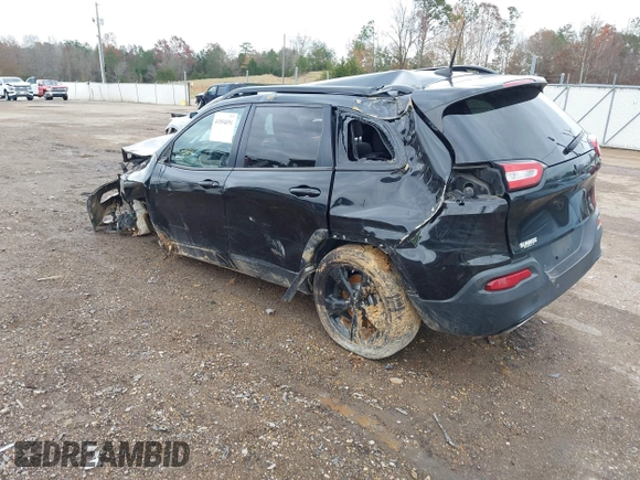 2016 Jeep Cherokee Latitude with VIN 1C4PJLCSXGW229710, listed as a IAAI auction lot 41094091 with 131,501 mi miles. Bid and sale history available at carsss.com. Image 3.