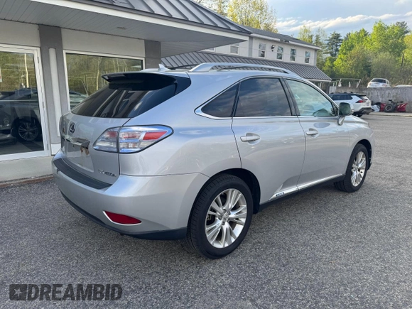 2010 Lexus RX 450h with VIN JTJBC1BA9A2006295, listed as a Copart auction lot 56781135 with 191,547 mi miles and Clean Title. Bid and sale history available at DreamBid. Image 4.