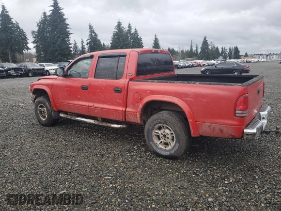 2000 Dodge Dakota Sport with VIN 1B7GG2AN8YS666541, listed as a Copart auction lot 86845794 with 232,639 mi miles and Salvage Title. Bid and sale history available at carsss.com. Image 2.