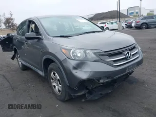 2014 Honda CR-V LX with VIN 2HKRM3H37EH522033, listed as a IAAI auction lot 42139386 with 156,214 mi miles. Bid and sale history available at carsss.com. Image 1.