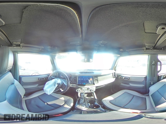 2023 Ford Bronco z VIN 1FMEE5DP0PLB62405, wystawiony jako Copart lot #48457335 z przebiegiem 56 998 mil mil oraz Szkoda całkowita • Salvage title. Historia ofert i sprzedaży dostępna na DreamBid. Obrazek 15.