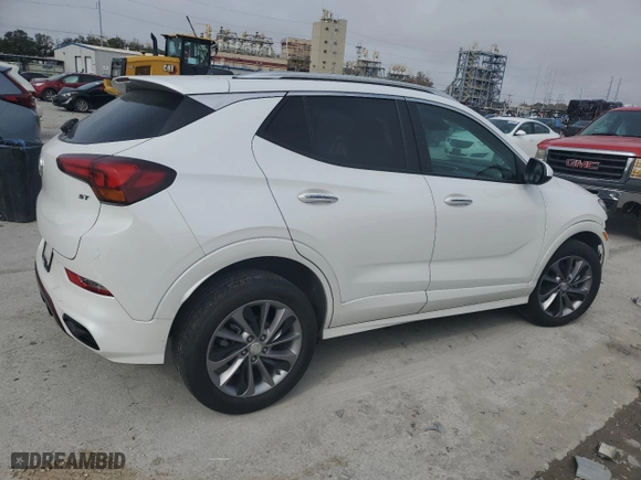 2023 Buick Encore GX Select with VIN KL4MMDSLXPB159475, listed as a Copart auction lot 42163875 with 16,075 mi miles and Salvage Title. Bid and sale history available at carsss.com. Image 3.