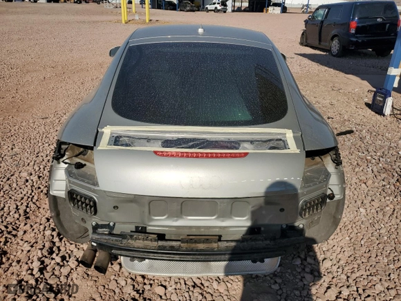 2008 Audi TT 2.0T with VIN TRUAF38J681003482, listed as a Copart auction lot 43407495 with 133,116 mi miles and Salvage Title. Bid and sale history available at carsss.com. Image 6.