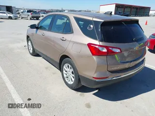 2018 Chevrolet Equinox LS with VIN 2GNAXHEV2J6160948, listed as a IAAI auction lot 41818156 with 152,457 mi miles and . Bid and sale history available at DreamBid. Image 3.