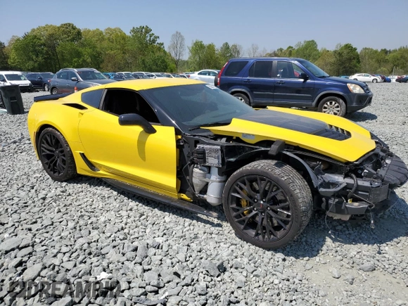 2018 Chevrolet Corvette Z06 2LZ z VIN 1G1YS2D60J5601199, wystawiony jako Copart lot #52807065 z przebiegiem 29 702 mil mil oraz Szkoda całkowita • Salvage title. Historia ofert i sprzedaży dostępna na DreamBid. Obrazek 4.
