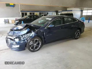 2022 Chevrolet Malibu LT with VIN 1G1ZD5ST6NF178203, listed as a Copart auction lot 52774825 with 32,995 mi miles and Salvage Title. Bid and sale history available at DreamBid. Image 1.