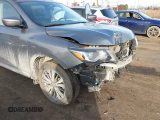 2018 Nissan Pathfinder SL with VIN 5N1DR2MM7JC626401, listed as a IAAI auction lot 40964722 with 89,557 mi miles and . Bid and sale history available at DreamBid. Image 6.