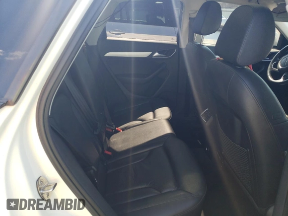 2017 Audi Q3 Premium with VIN WA1BCCFS0HR013861, listed as a Copart auction lot 62284624 with 107,934 mi miles and Salvage title. Bid and sale history available at DreamBid. Image 11.