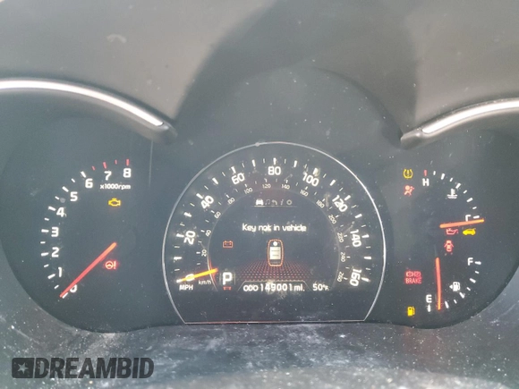 2015 Kia Sorento SX Limited with VIN 5XYKW4A75FG613468, listed as a Copart auction lot 82722313 with 149,001 mi miles and Salvage Title. Bid and sale history available at carsss.com. Image 9.