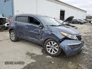 2016 Kia Sportage LX with VIN KNDPBCAC0G7826707, listed as a Copart auction lot 49314115 with Not Provided miles and Salvage Title. Bid and sale history available at carsss.com. Image 4.