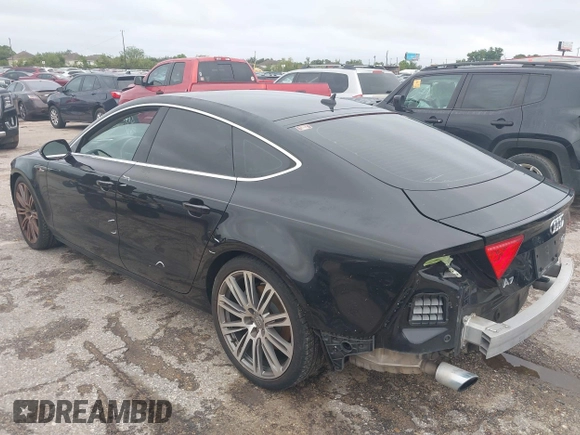 2012 Audi A7 Premium Plus with VIN WAUSGAFC8CN002238, listed as a IAAI auction lot 40278325 with 97,544 mi miles and . Bid and sale history available at DreamBid. Image 3.