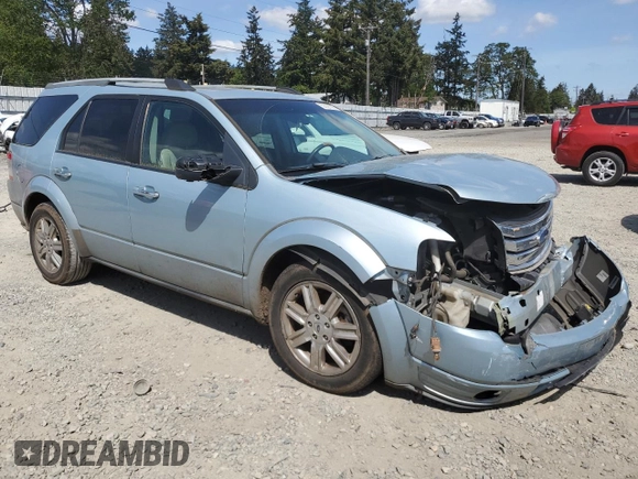 2008 Ford Taurus X Limited with VIN 1FMDK03W98GA02145, listed as a Copart auction lot 56323005 with 132,913 mi miles and Salvage Title. Bid and sale history available at DreamBid. Image 4.