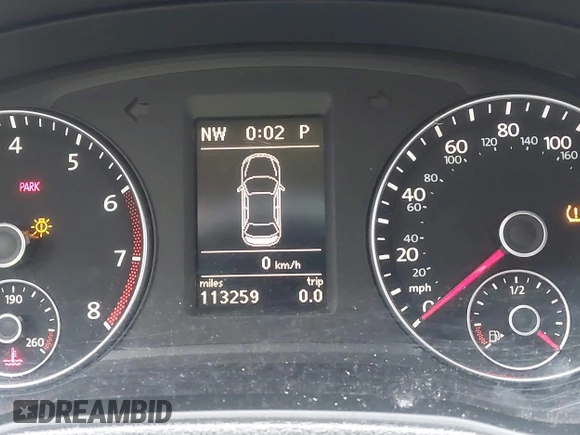 2012 Volkswagen Passat SE with VIN 1VWBH7A36CC077412, listed as a IAAI auction lot 41651796 with 113,259 mi miles and . Bid and sale history available at DreamBid. Image 7.