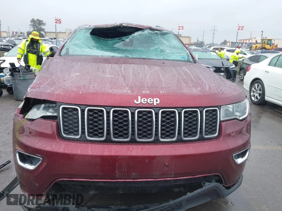2021 Jeep Grand Cherokee Laredo X with VIN 1C4RJEAG4MC681989, listed as a IAAI auction lot 41571341 with 61,090 mi miles and . Bid and sale history available at DreamBid. Image 12.