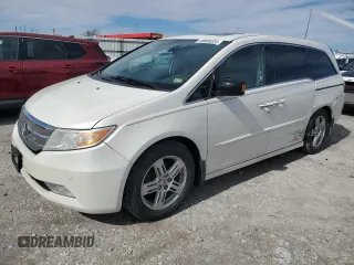 2013 Honda Odyssey Touring with VIN 5FNRL5H9XDB064035, listed as a Copart auction lot 49889325 with 153,041 mi miles and Salvage Title. Bid and sale history available at carsss.com. Image 1.