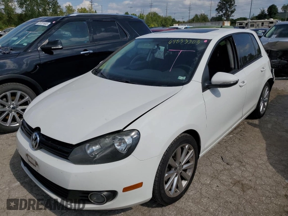 2012 Volkswagen Golf TDI с VIN WVWDM7AJ5CW188845, выставлен на аукционе Copart как лот 69833303 с пробегом 159 892 миль миль и Списание • Salvage title. История ставок и продаж доступна на DreamBid. Изображение 1.
