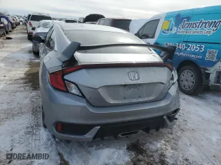 2019 Honda Civic Coupe Sport with VIN 2HGFC4B86KH307569, listed as a Copart auction lot 45582705 with 49,883 mi miles and Salvage Title. Bid and sale history available at carsss.com. Image 6.