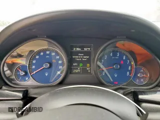 2015 Maserati GranTurismo Sport z VIN ZAM45VMA3F0132242, wystawiony jako Copart lot #60494525 z przebiegiem 21 277 mil mil oraz Szkoda całkowita • Salvage title. Historia ofert i sprzedaży dostępna na DreamBid. Obrazek 9.