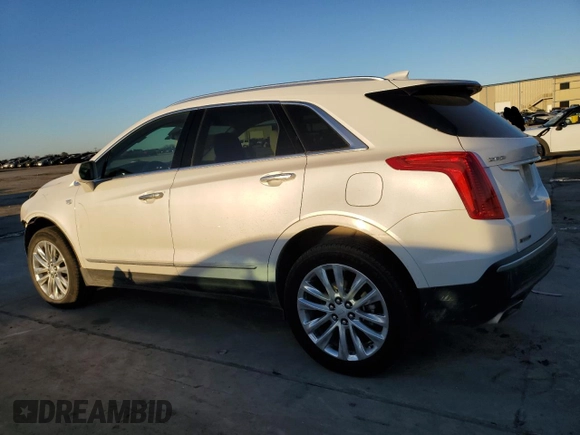 2019 Cadillac XT5 Luxury FWD with VIN 1GYKNCRS7KZ208627, listed as a Copart auction lot 46835185 with 56,789 mi miles and Salvage Title. Bid and sale history available at DreamBid. Image 2.