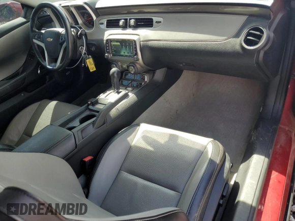 2013 Chevrolet Camaro LT with VIN 2G1FC1E31D9124390, listed as a Copart auction lot 49601515 with 81,757 mi miles and Salvage Title. Bid and sale history available at carsss.com. Image 8.