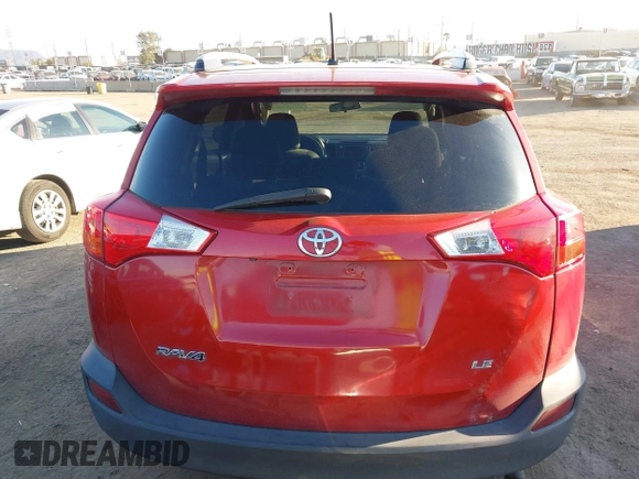 2013 Toyota RAV4 LE with VIN 2T3ZFREV1DW025585, listed as a IAAI auction lot 41631972 with 256,405 mi miles. Bid and sale history available at carsss.com. Image 16.