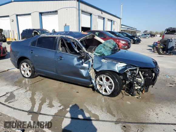 2012 Ford Fusion SE with VIN 3FAHP0HA0CR332350, listed as a Copart auction lot 51994095 with Not Provided miles and Salvage Title. Bid and sale history available at DreamBid. Image 4.