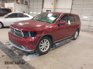 2014 Dodge Durango SXT with VIN 1C4RDHAG2EC344327, listed as a IAAI auction lot 41506093 with 142,264 mi miles and . Bid and sale history available at carsss.com. Image 2.