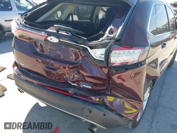2017 Ford Edge SEL with VIN 2FMPK3J9XHBB87079, listed as a IAAI auction lot 41839642 with 106,391 mi miles. Bid and sale history available at carsss.com. Image 6.