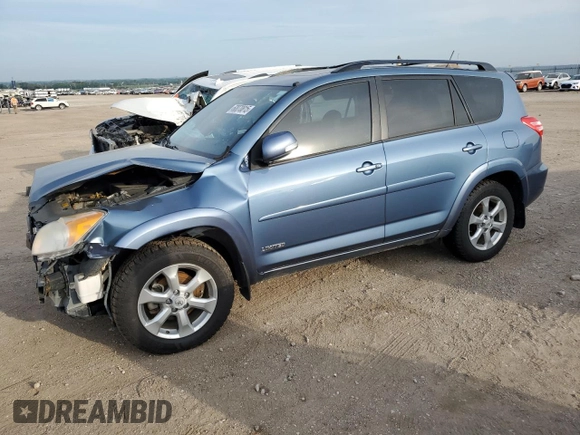 2011 Toyota RAV4 Limited with VIN 2T3DK4DV6BW058430, listed as a Copart auction lot 60070815 with 266,647 mi miles and Clean title. Bid and sale history available at DreamBid. Image 1.