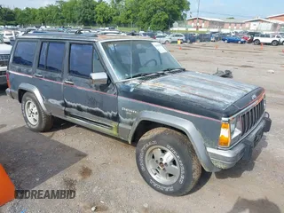 1991 Jeep Cherokee with VIN 1J4FJ58S6ML572036, listed as a IAAI auction lot 42659999 with 200,845 mi miles and . Bid and sale history available at DreamBid. Image 1.