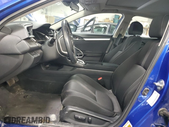 2019 Honda Civic Sedan EX with VIN 19XFC1F31KE017621, listed as a Copart auction lot 50706145 with 99,477 mi miles and Salvage Title. Bid and sale history available at carsss.com. Image 7.