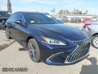 2025 Lexus ES with VIN 58ADZ1B17SU193248, listed as a IAAI auction lot 41428449 with 1,468 mi miles. Bid and sale history available at carsss.com. Image 1.