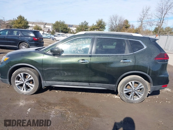 2019 Nissan Rogue SL with VIN 5N1AT2MV8KC799892, listed as a IAAI auction lot 41419965 with 55,955 mi miles. Bid and sale history available at carsss.com. Image 14.