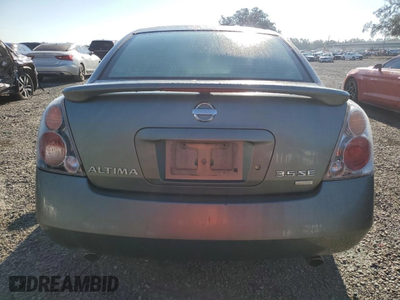 2002 Nissan Altima SE with VIN 1N4BL11D52C240613, listed as a Copart auction lot 46549035 with 197,341 mi miles and Salvage Title. Bid and sale history available at carsss.com. Image 6.