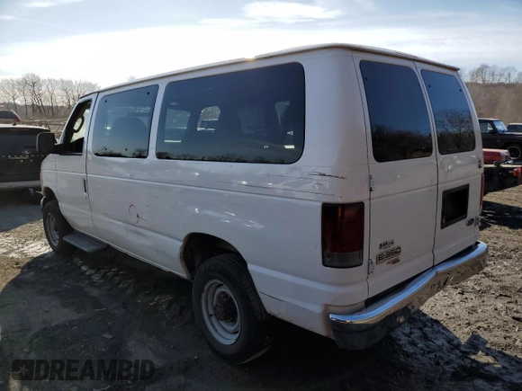 2007 Ford Econoline Passenger XL with VIN 1FBNE31L57DA12220, listed as a Copart auction lot 48890985 with Not Provided miles and Salvage Title. Bid and sale history available at carsss.com. Image 2.